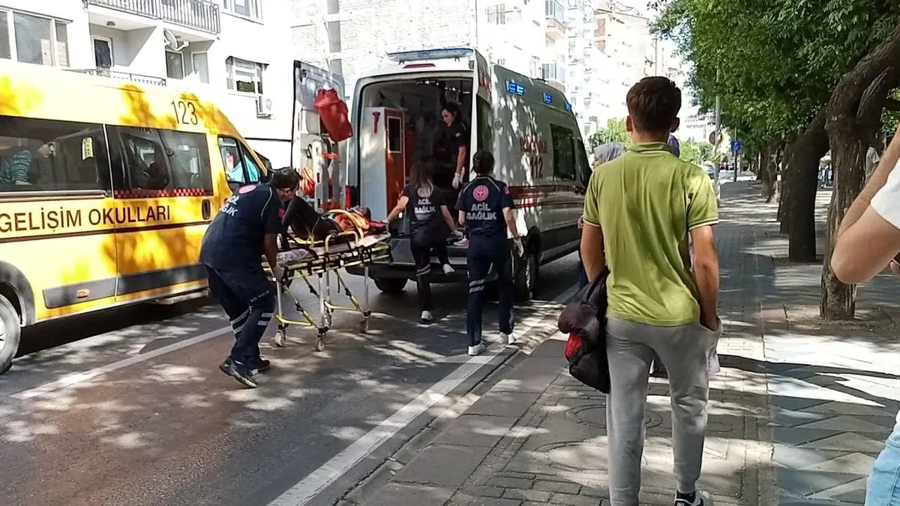 Eskişehir'de Kadın Kurye Ölümden Döndü