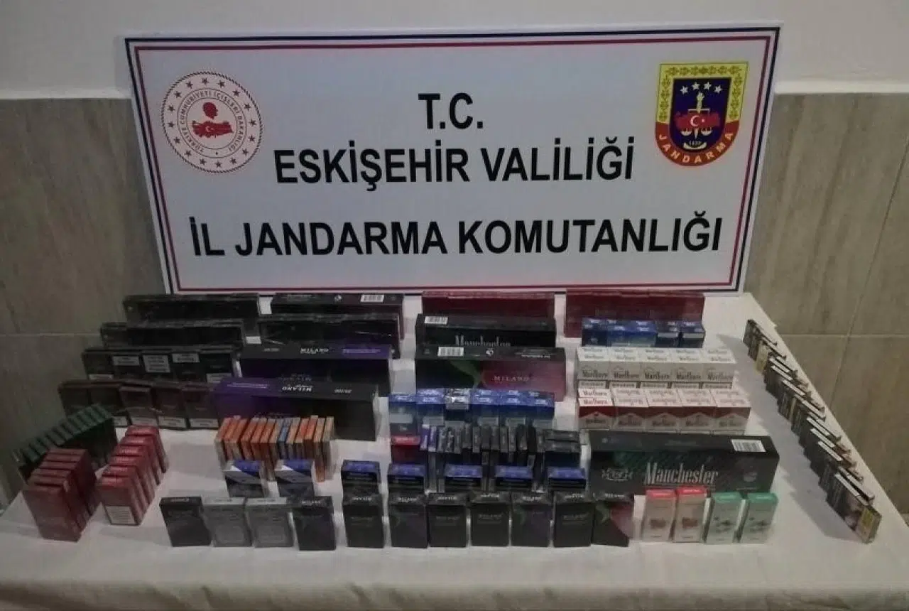 Eskişehir'de 21 Bin TL Değerinde Kaçak Sigara Ele Geçirildi