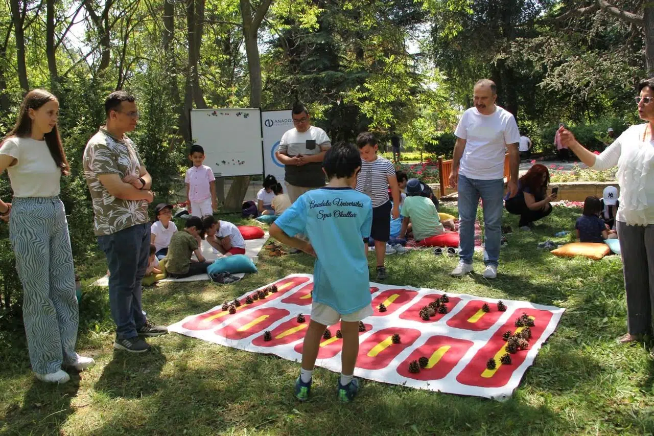 Eskişehir'de Çocuklar Türklere Özgü Oyunları Öğreniyorlar