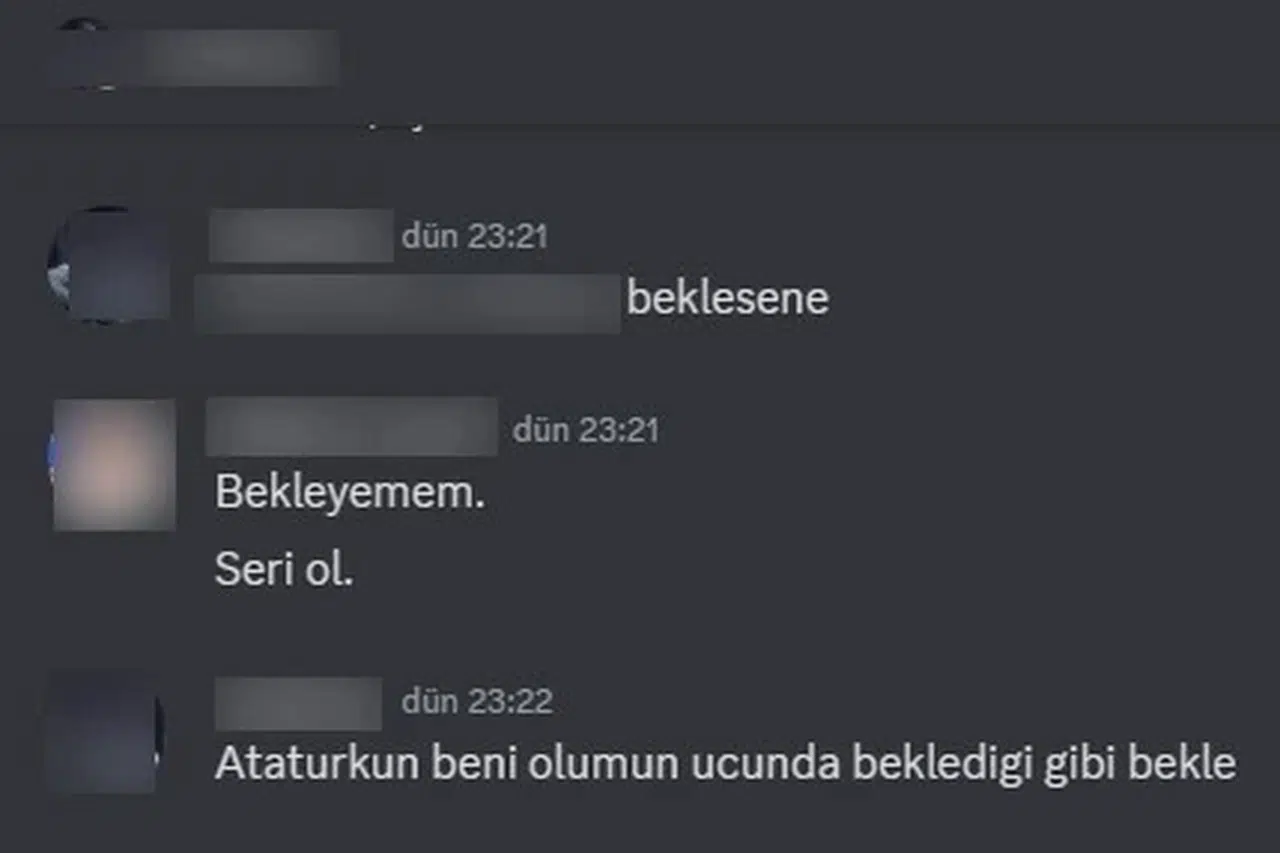 Erişim Engeli Getirilen Discord’da Milli Değerlere ve Katledilen Genç Kıza Hakaretler Edildi