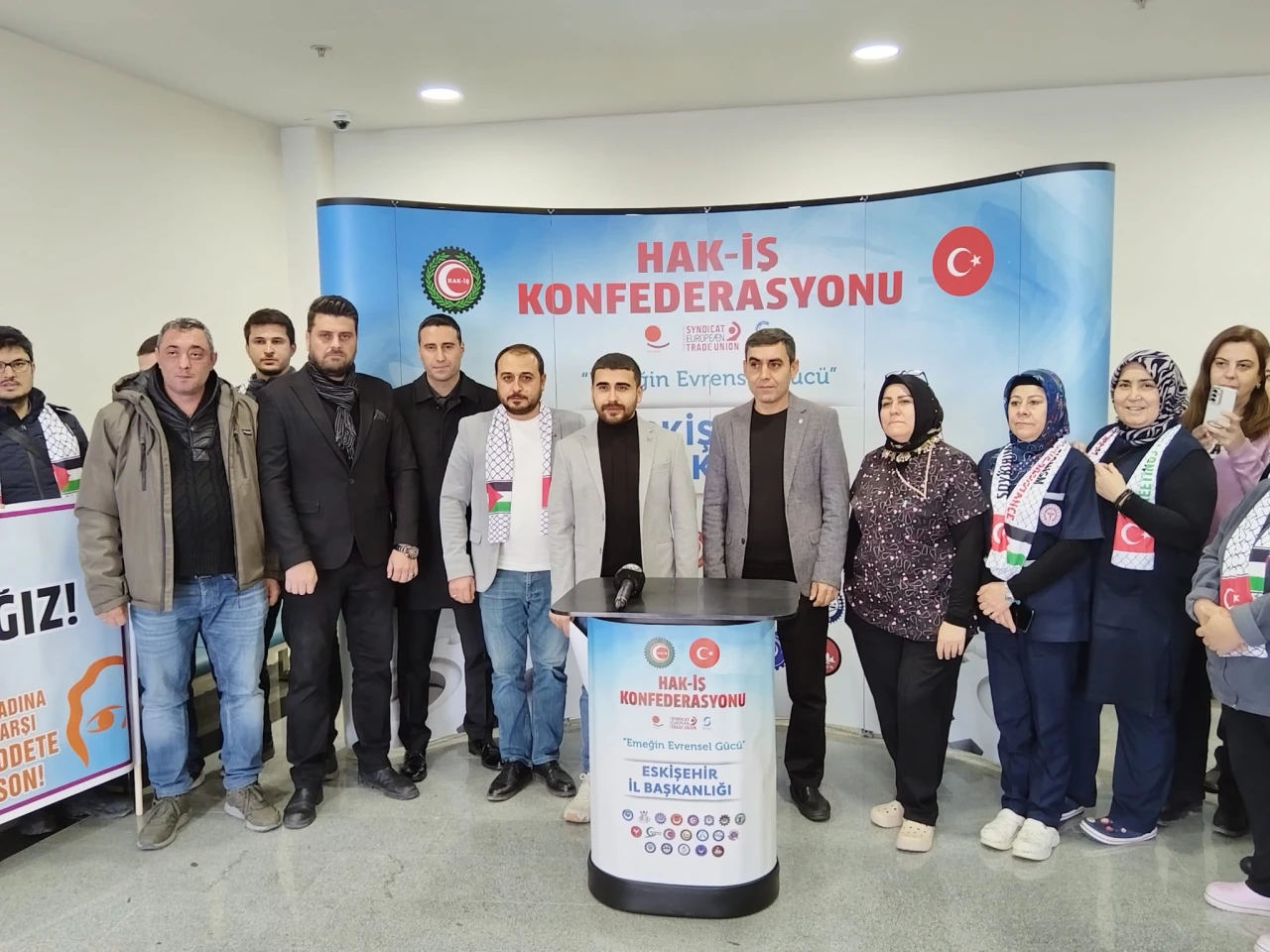 HAK-İŞ'ten Kadına Yönelik Şiddete Karşı Kararlı Mücadele!