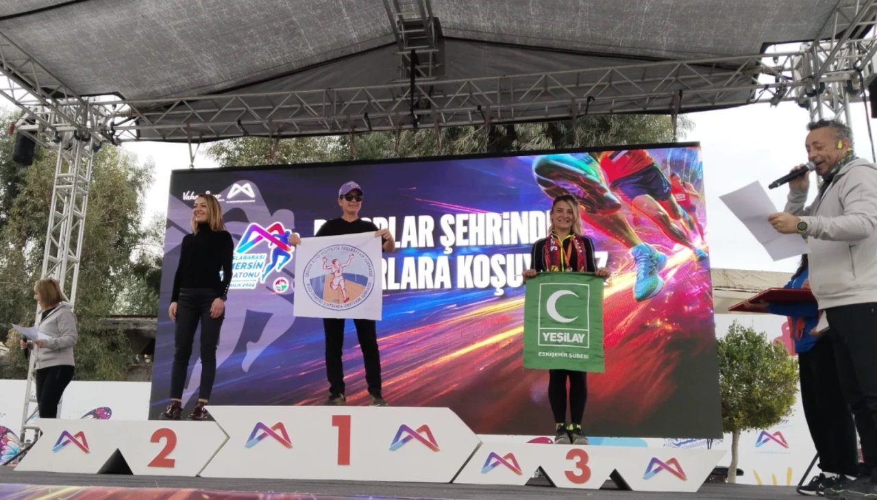 Eskişehirli Sporcu Bahar Sezer Uluslararası Mersin Maratonu’nda 3. Oldu