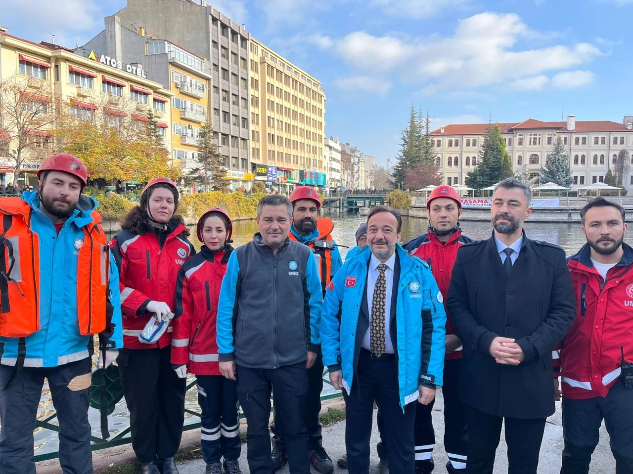 Porsuk Çayında Boğulma Tatbikatı Gerçekleştirildi