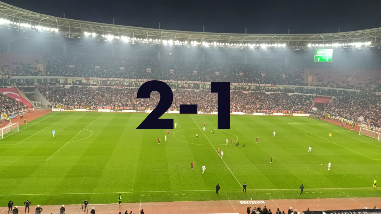 Eskişehirspor, Manavgat Engelini 2-1'lik Galibiyetle Aştı