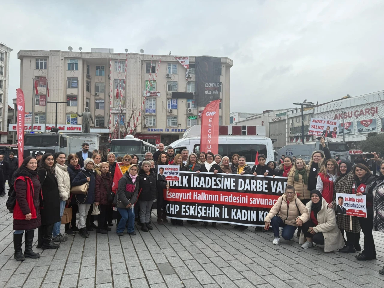 CHP Eskişehir İl Kadın Kolları Başkanı Sibel Yeşildal: "Halkın İradesine Dokunmayın!"