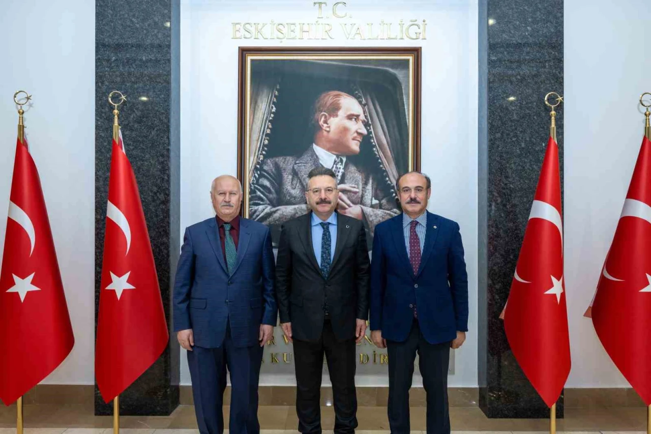 Türk Hava Kurumu Yetkililerinden Vali Aksoy’a Ziyaret