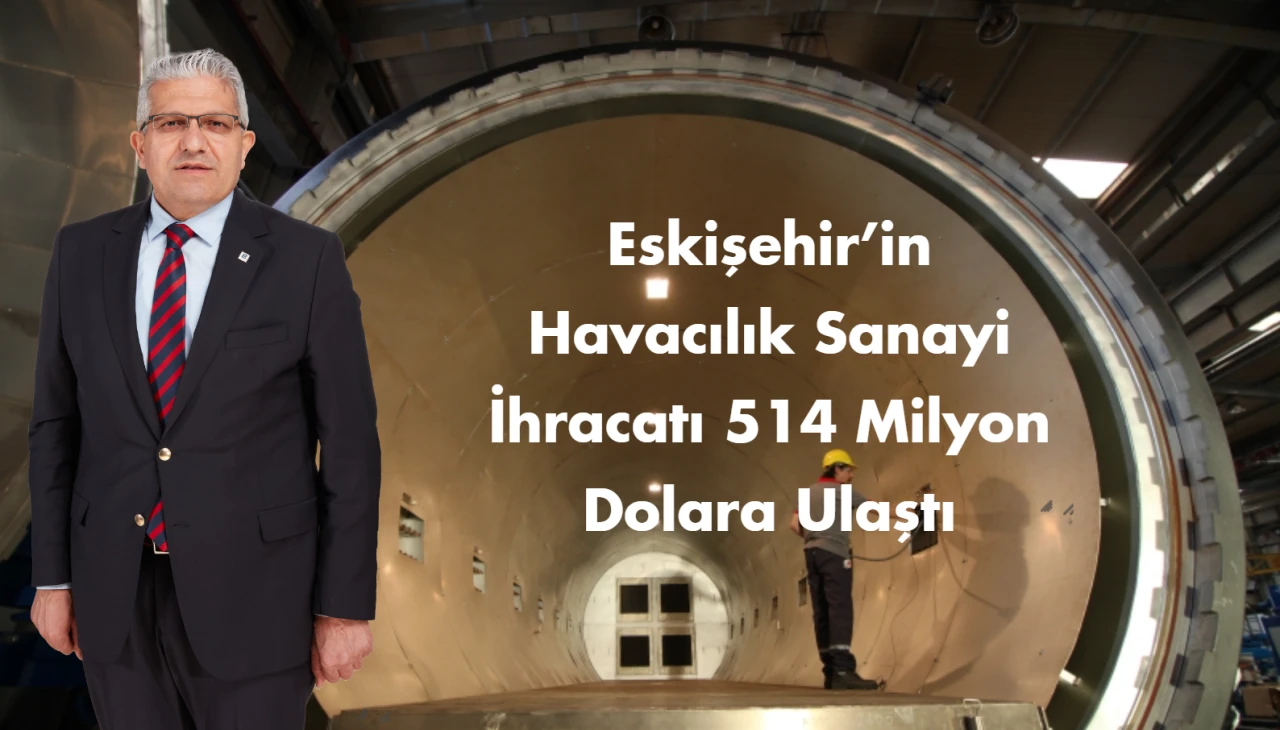 Eskişehir’in Havacılık Sanayi İhracatı 514 Milyon Dolara Ulaştı