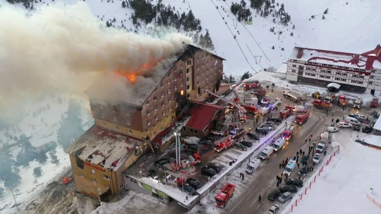 Son Durum! Kartalkaya Kayak Merkezi'nde Otel Yangını: 10 Kişi Yaşamını Yitirdi