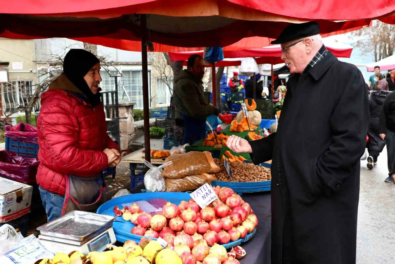 Odunpazarı Belediye Başkanı Yenikent Mahallesi'nde Esnaf ve Vatandaşlarla Buluştu