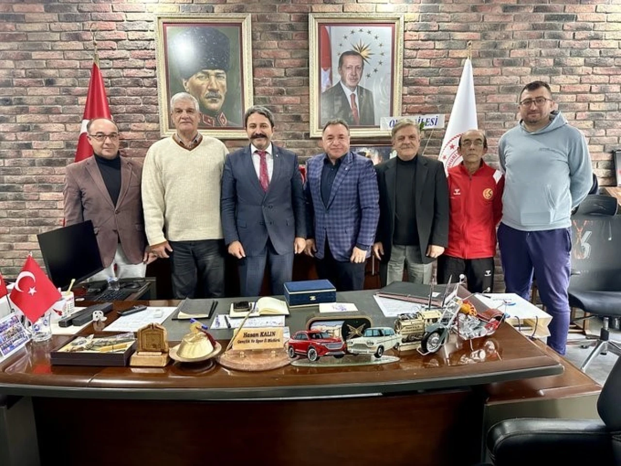 TÜFAD Eskişehir’den Gençlik ve Spor İl Müdürü’ne Ziyaret