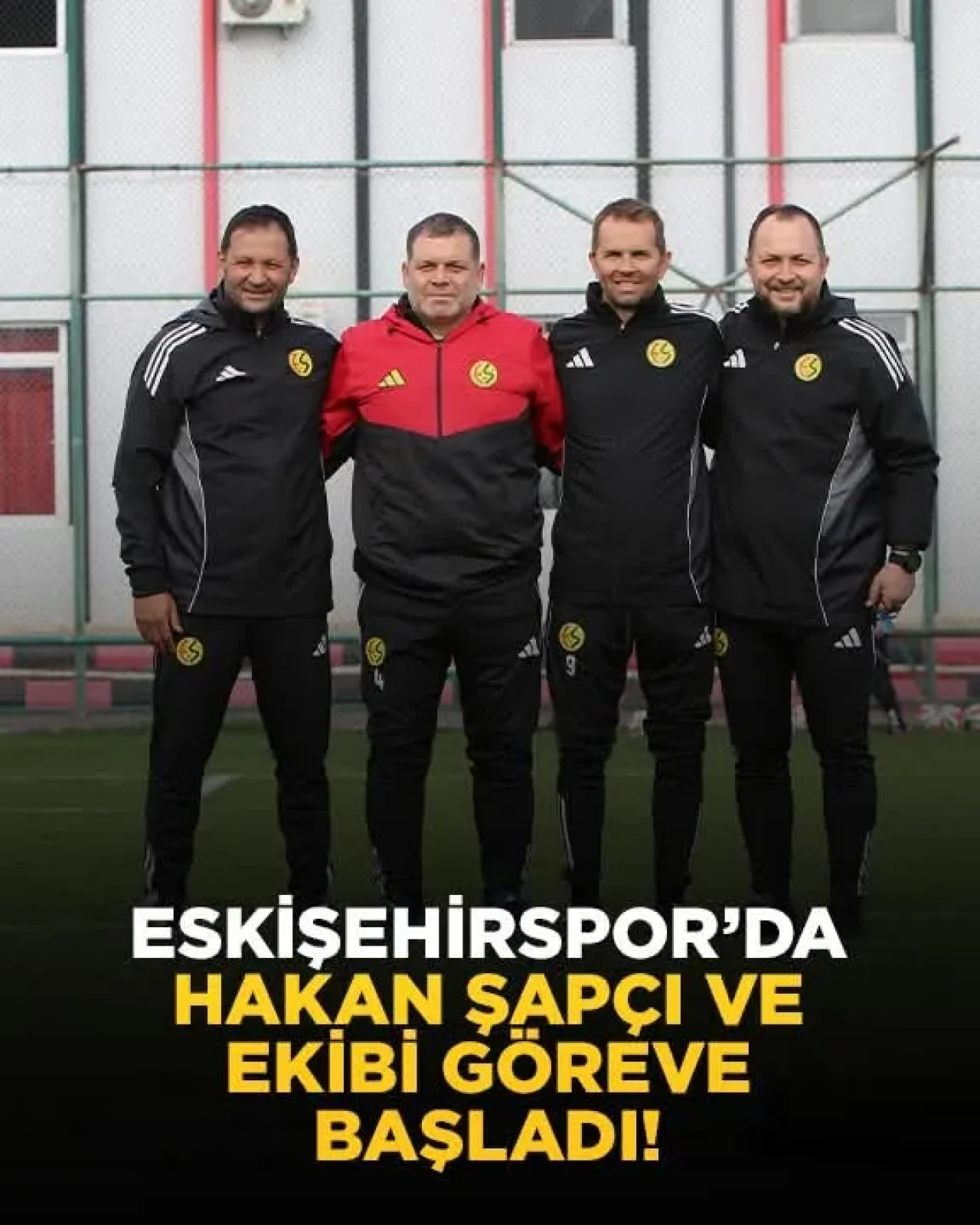 Eskişehirspor'da Hakan Şapcı Mesaiye Başladı!
