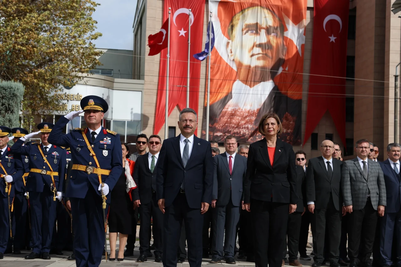 Eskişehir’de 29 Ekim Cumhuriyet Bayramı’nın 102. Yılı