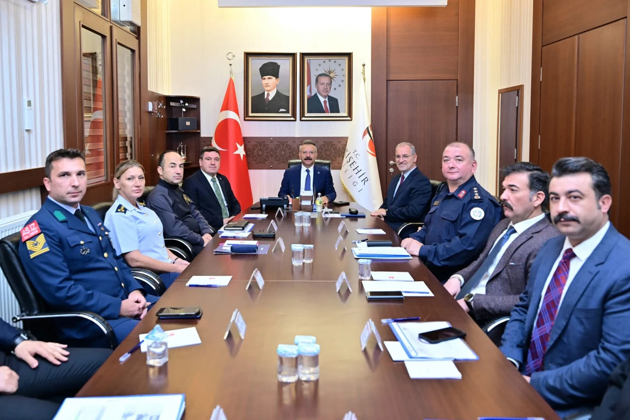 Eskişehir'de Güvenlik ve Asayiş Masaya Yatırıldı