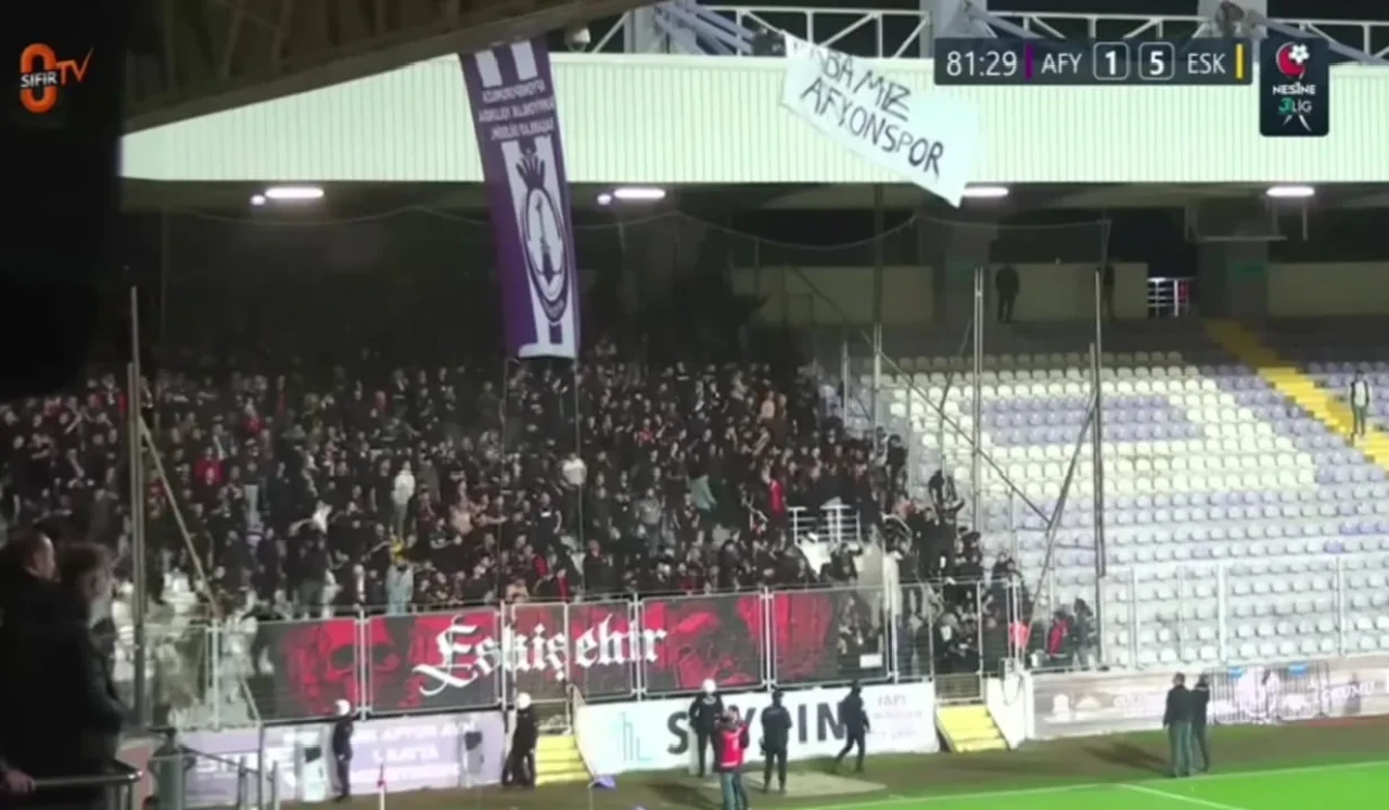 Gergin Derbi Sonrası Ağır Fatura: Afyonspor ve Eskişehirspor PFDK Yolunda