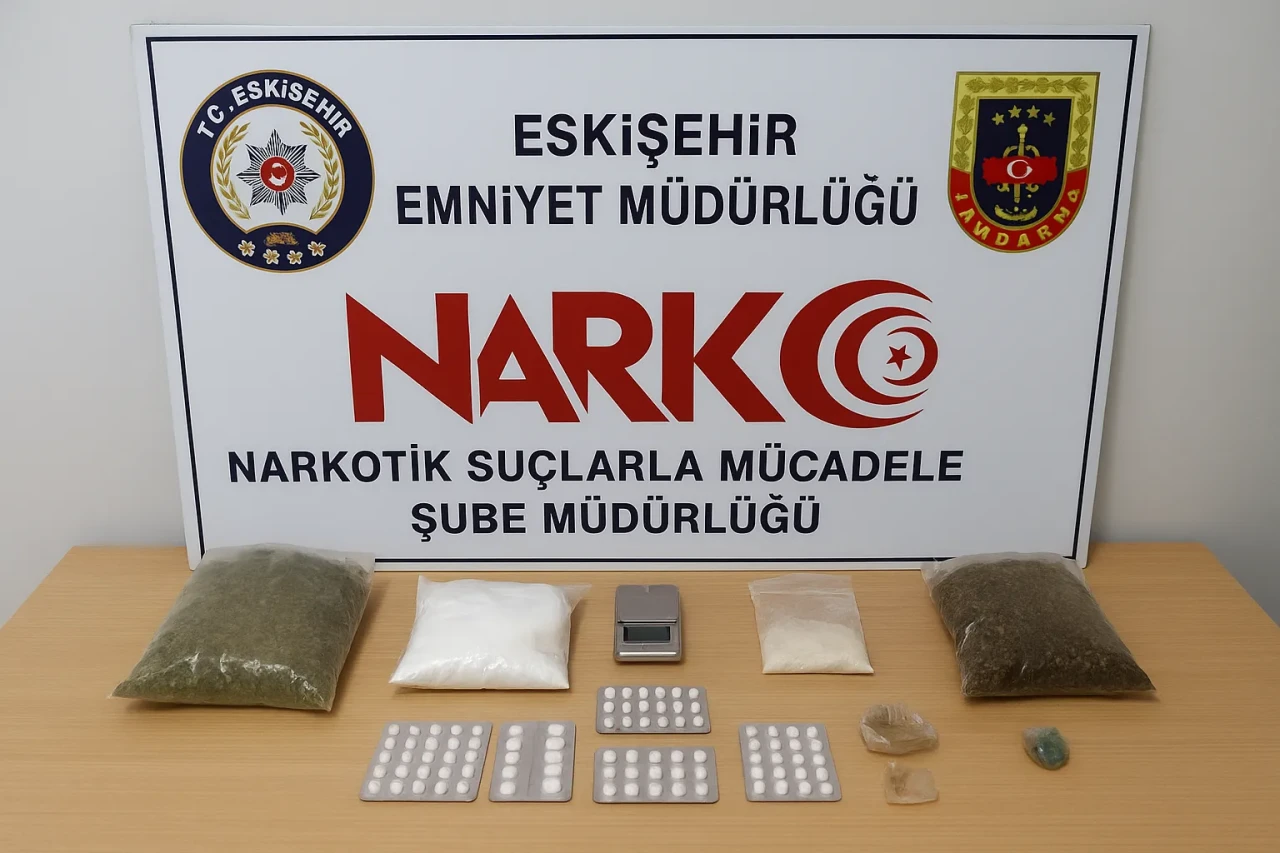 Eskişehir’de Uyuşturucu Operasyonunda 5 Kişi Tutuklandı