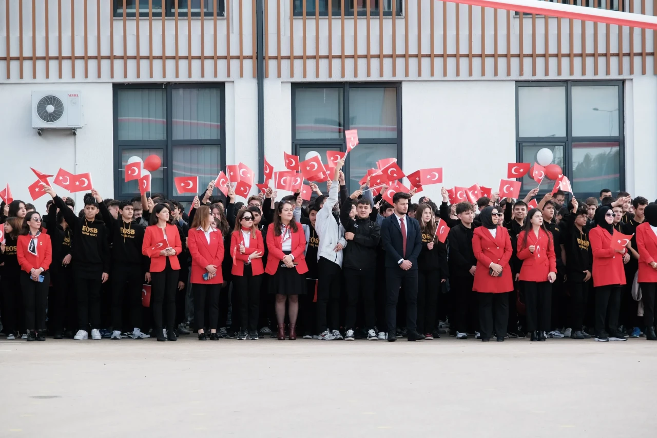 Eskişehir OSB’de Cumhuriyetin 102. Yılı Coşkuyla Kutlandı