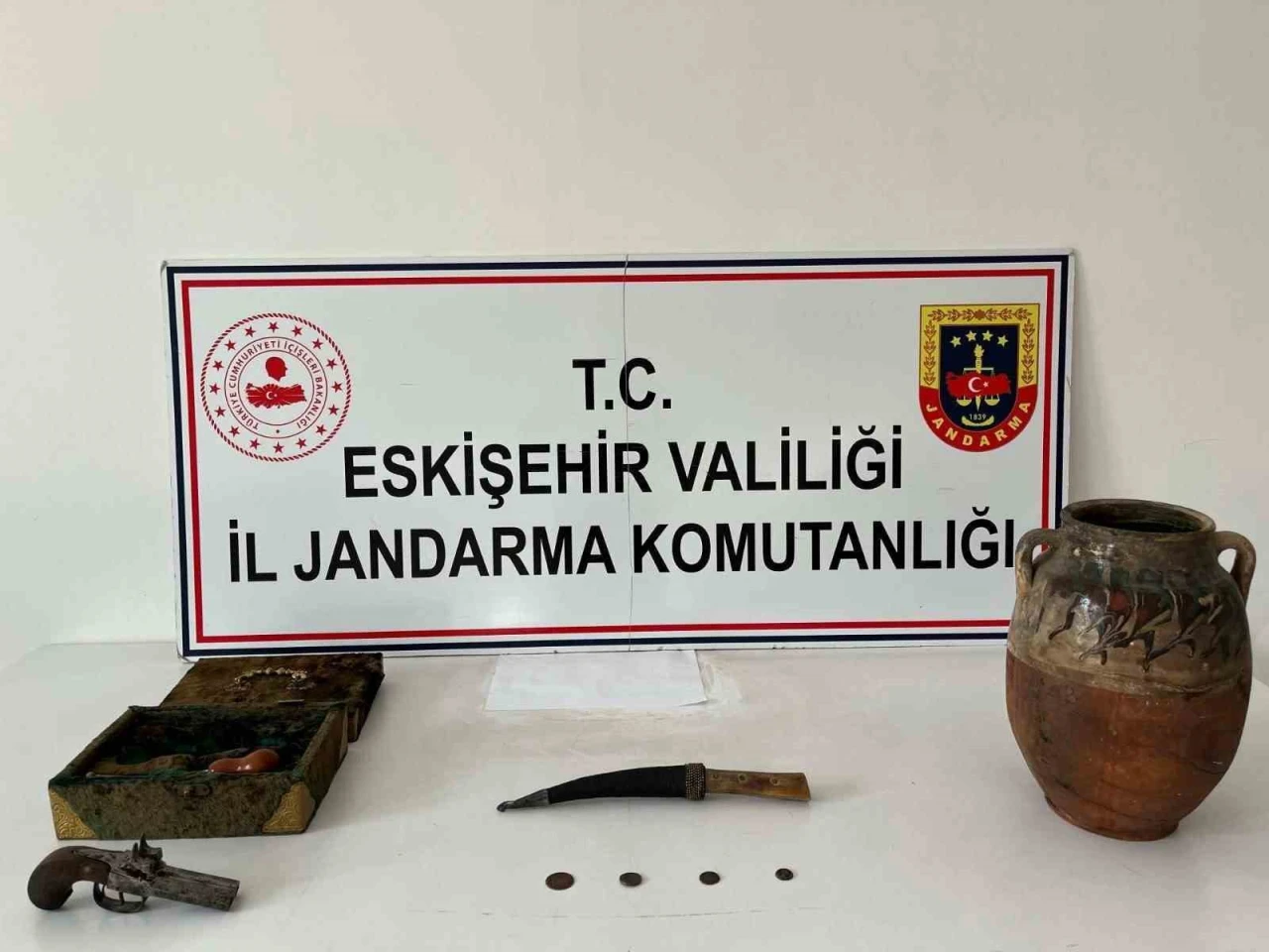 Tarihi eser satmak isteyen şüpheli yakalandı