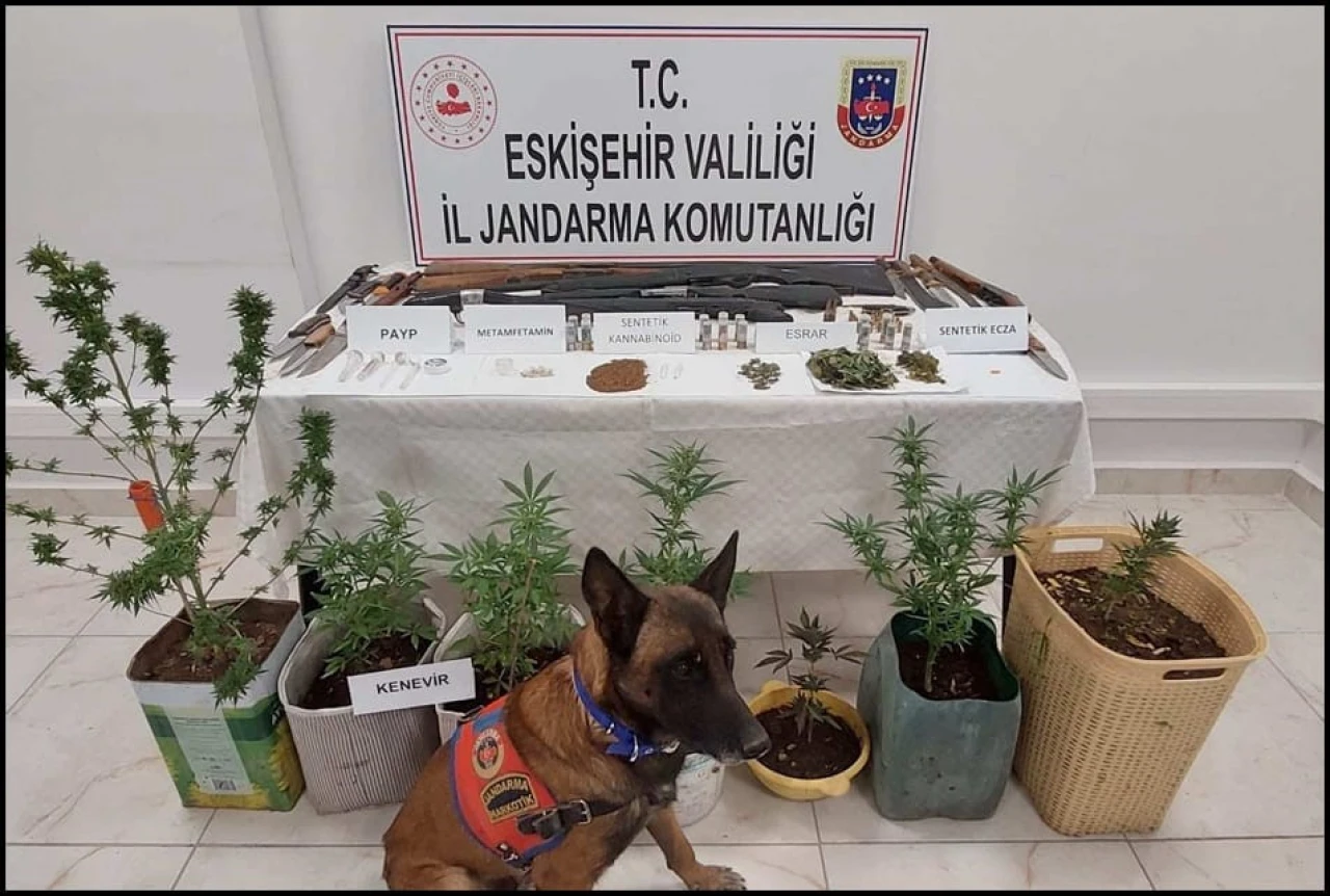Eskişehir’de Uyuşturucu ve Silah Operasyonu! 7 Şüpheli Yakalandı, İşte Detaylar