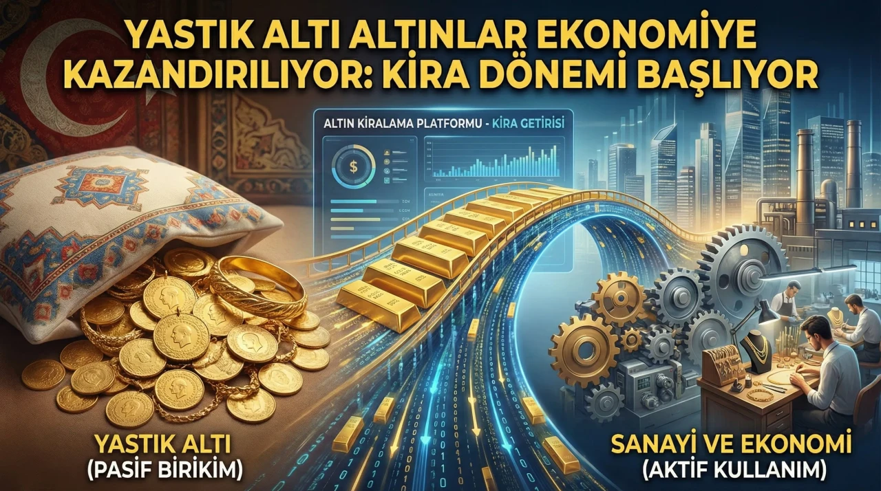 Yastık Altı Altın İçin "Kira" Dönemi Başlıyor: Ekonomiye 300 Milyar Dolarlık Yeni Kaynak