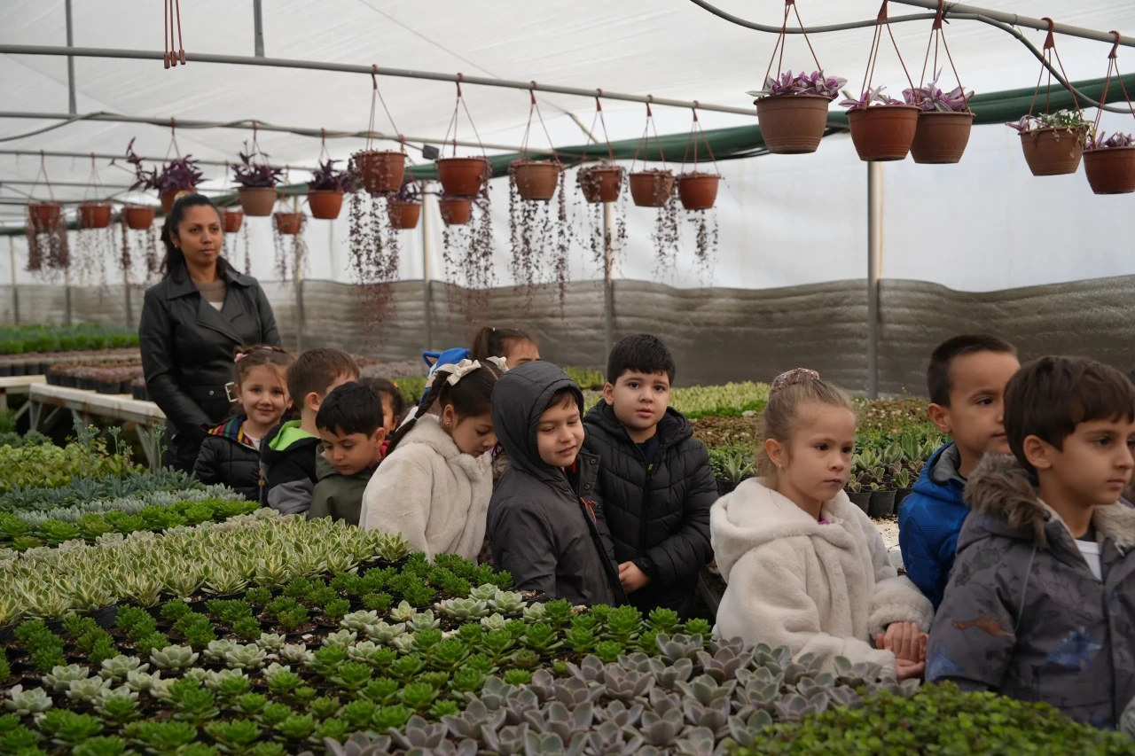 Eskişehir’de Minikler Fidanlıkta Tohum Ekimi ve Üretimi Öğrendi
