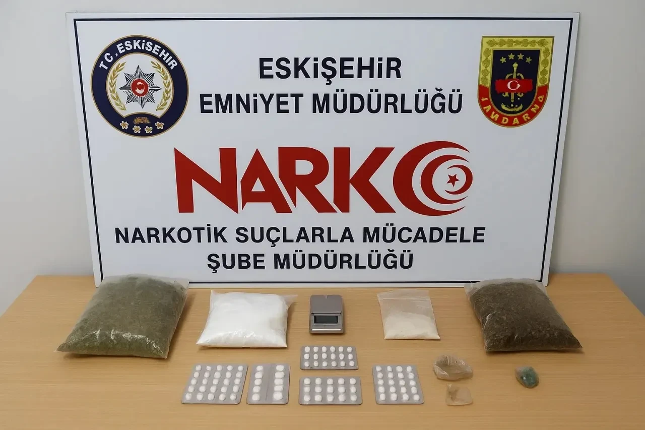 Eskişehir'de narkotik operasyonlarında 68 şüpheliye işlem yapıldı