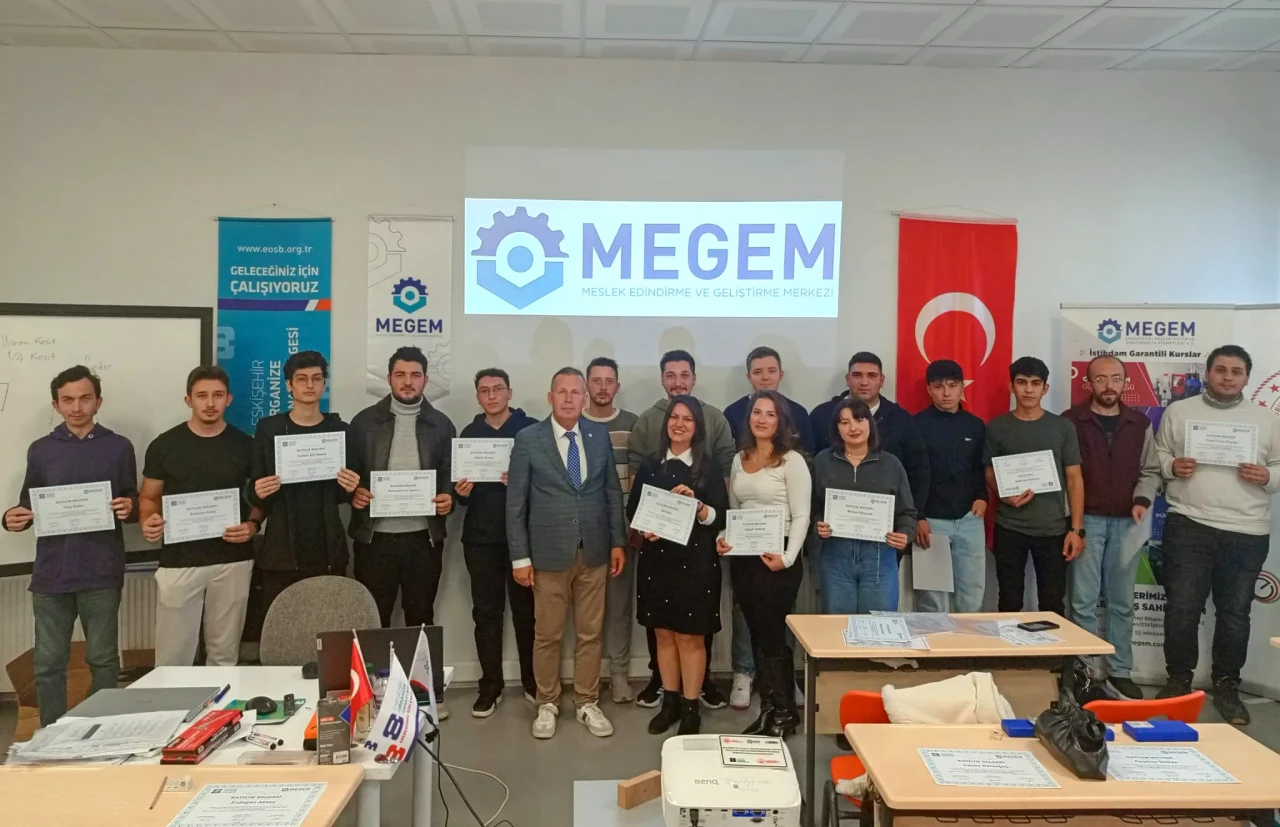 MEGEM, Sanayiye 90 Yeni Nitelikli İş Gücü Kazandırdı