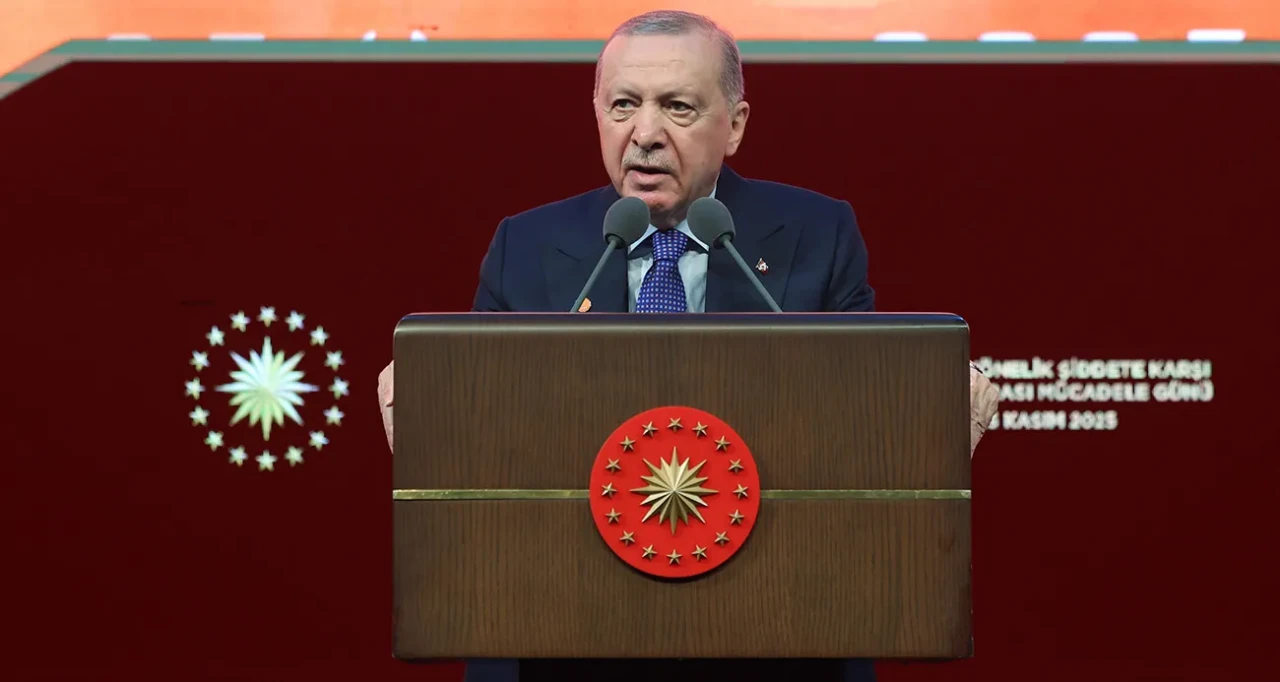 Erdoğan: “Kadına şiddet insanlığa ihanettir”