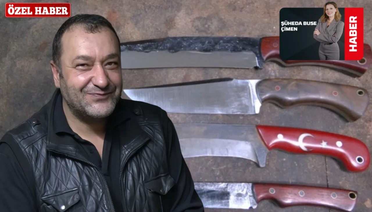 Ateşin başında şekillenen emek: Eskişehirli usta çeliğe yeniden hayat veriyor