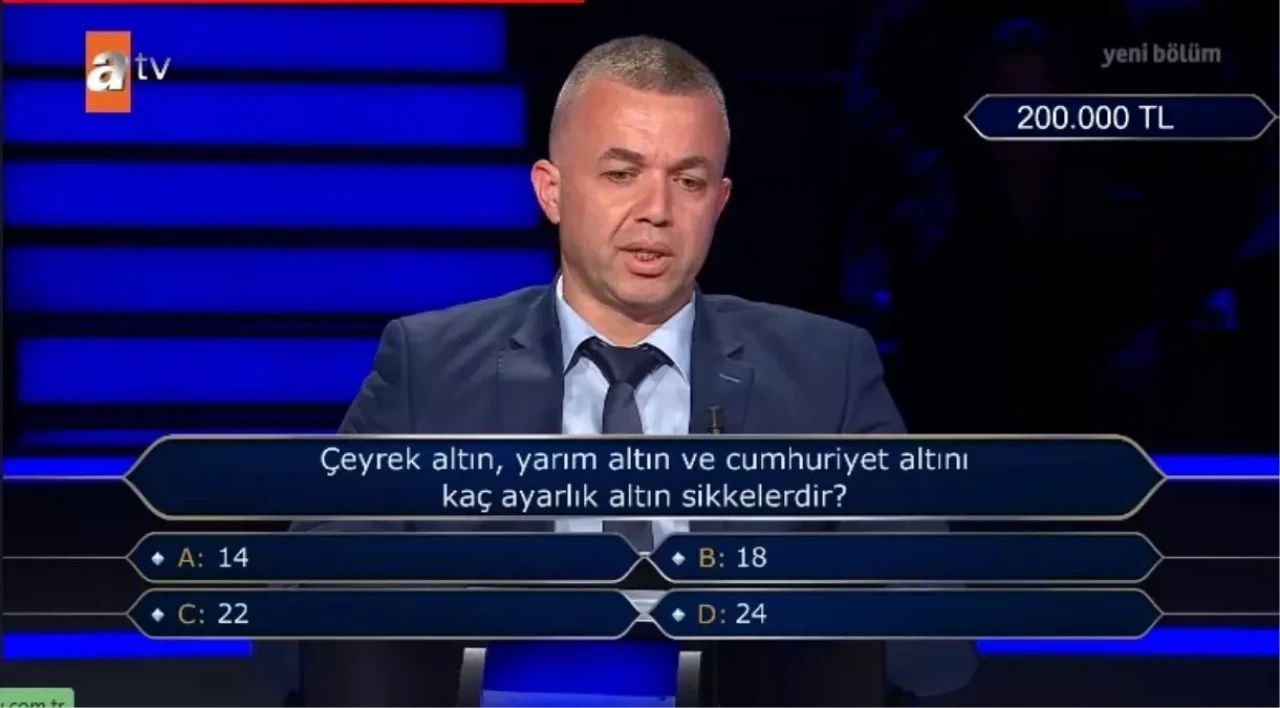 Cumhuriyet altını, Çeyrek altın, yarım altın ve kaç ayarlık altın sikkelerdir?
