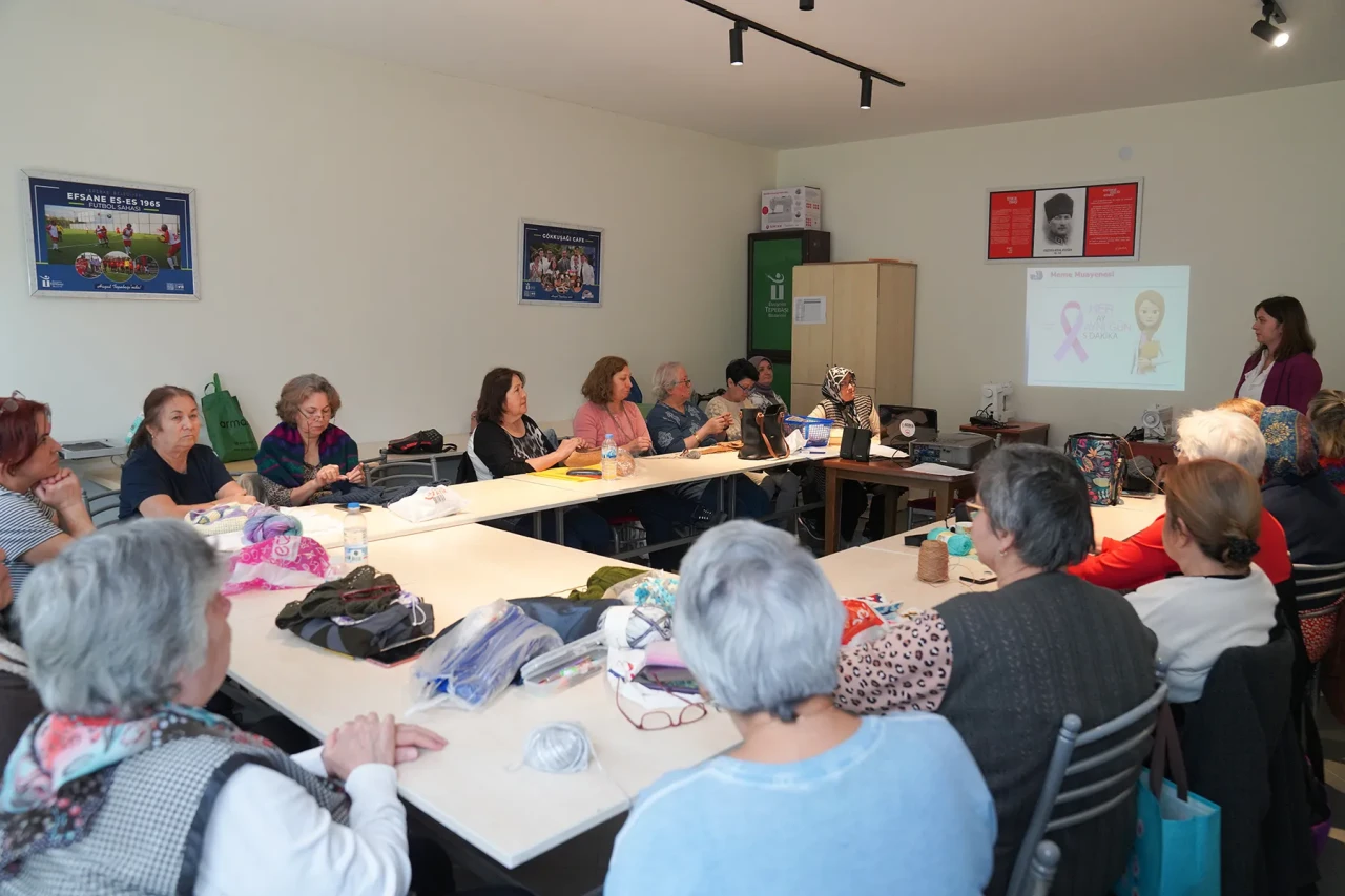 Tepebaşı’nda Kadın Sağlığına Farkındalık Semineri: 80 Kursiyer Bilgilendirildi