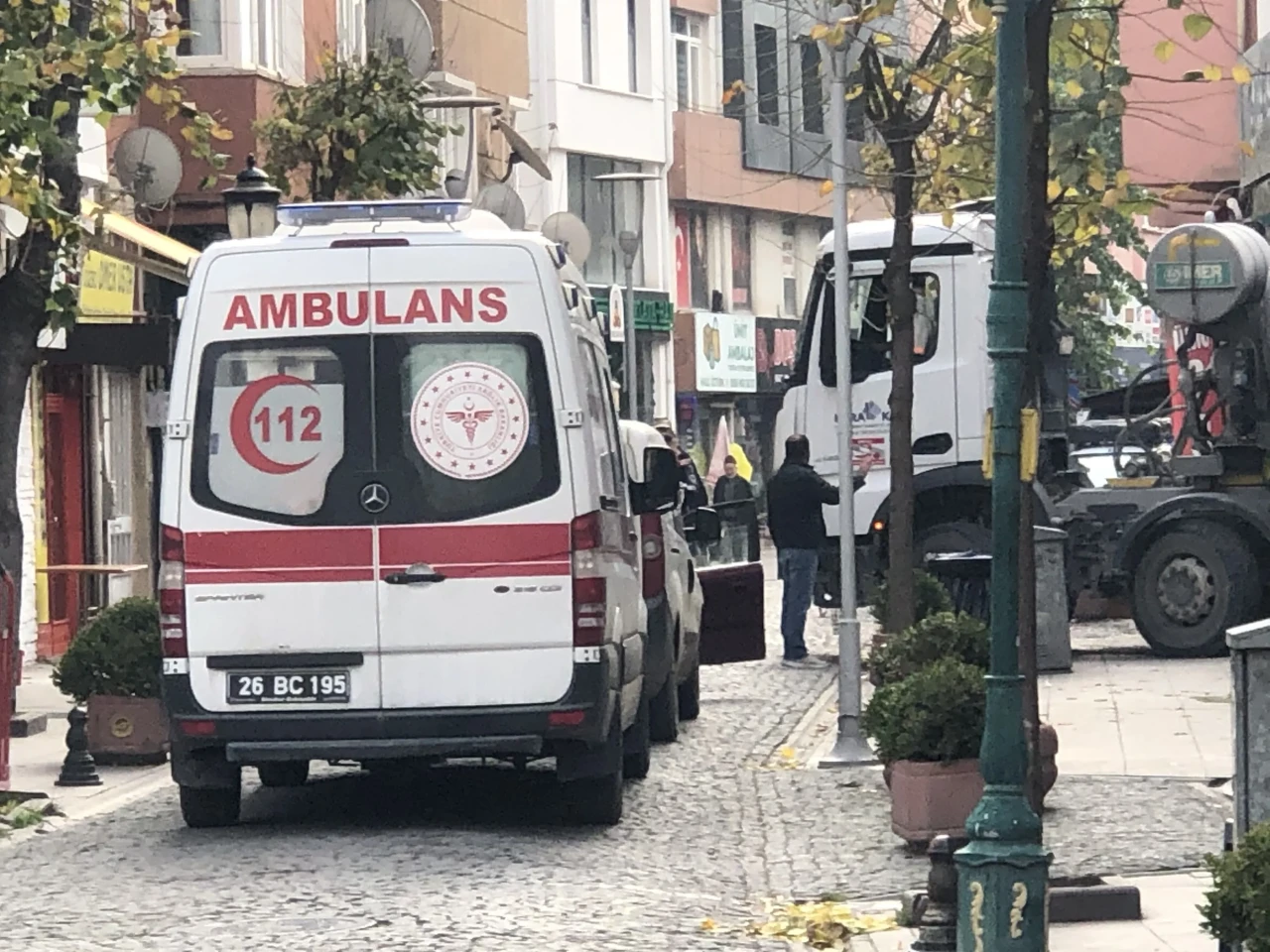 Eskişehir’de Plakasız Otomobil Ambulansın Yolunu Kesti