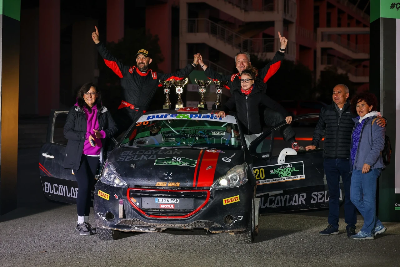 Eskişehirli Olcay–Kaya İkilisi İstanbul Rallisi’ni Zirvede Tamamladı