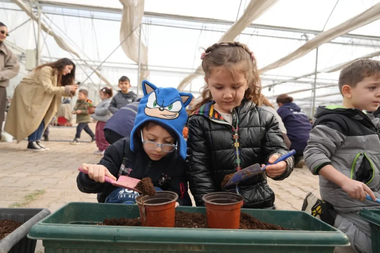 Minikler Fidanlıkta Doğa ile Buluştu