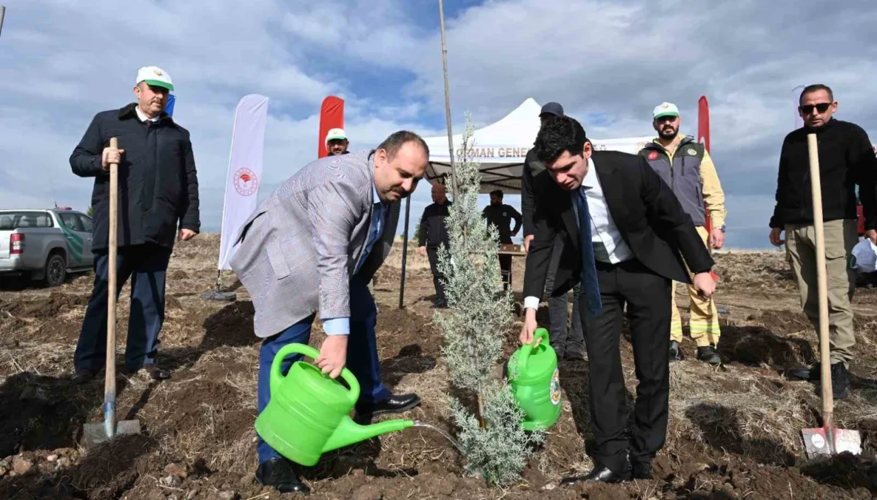 İnönü’de “Yeşil Vatan Seferberliği” coşkusu yaşandı