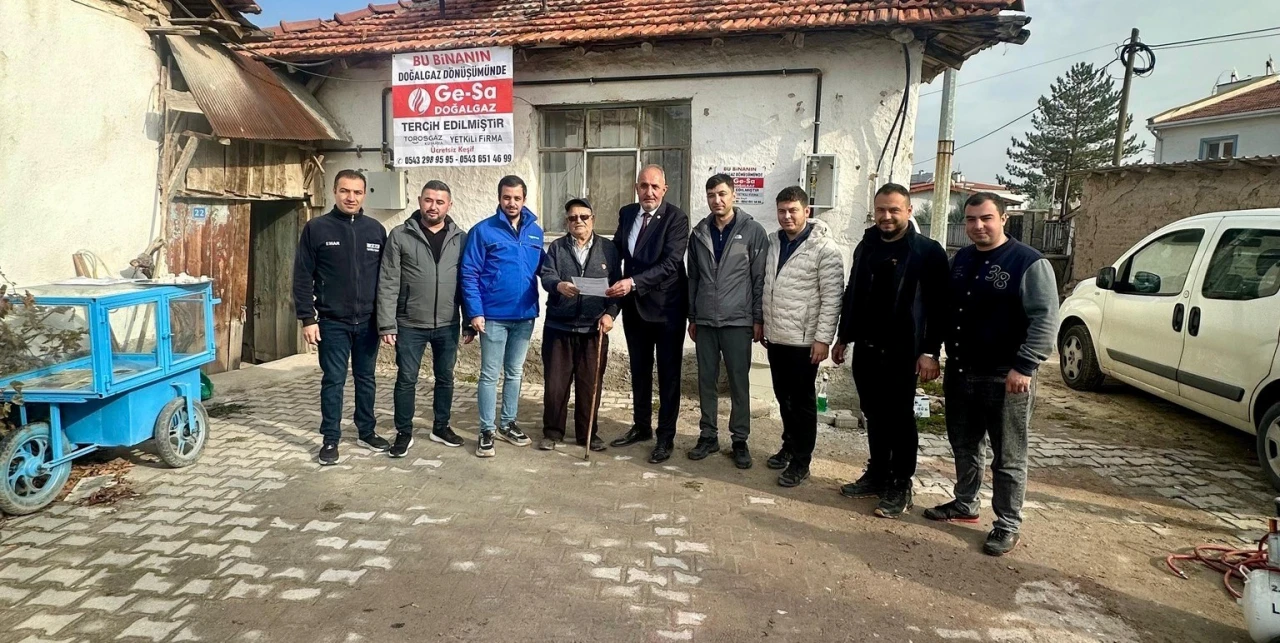 Kütahya'nın o ilçesine doğalgaz geldi