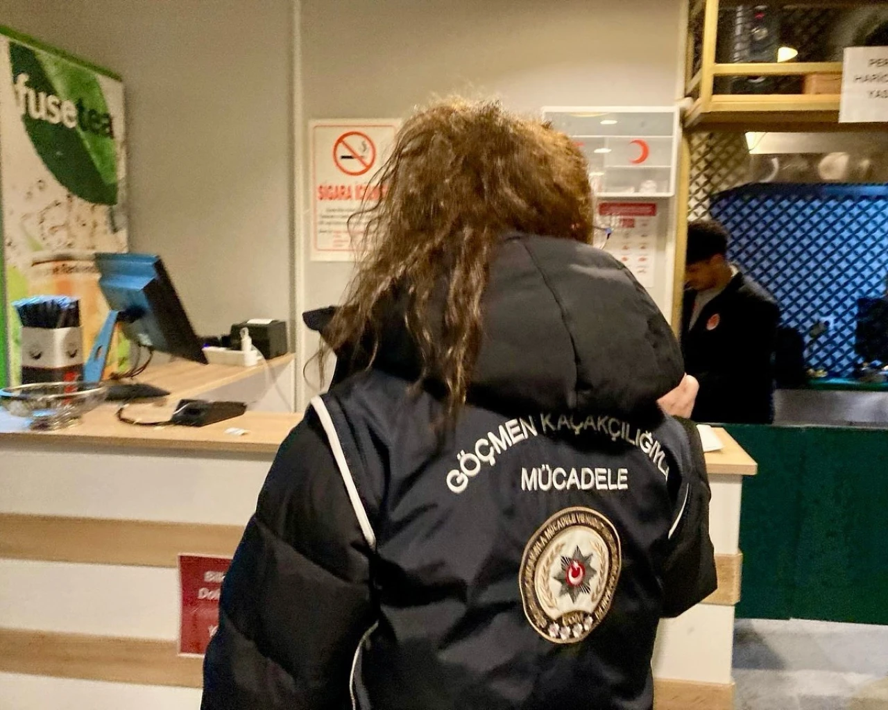 Düzensiz göç ve kayıt dışı istihdama yönelik huzur uygulaması gerçekleştirildi