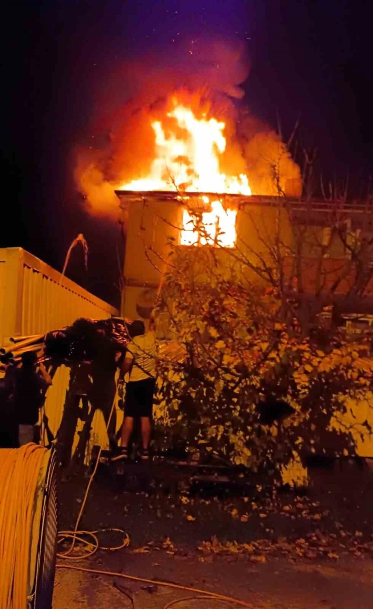 Bilecik’te yangın paniği