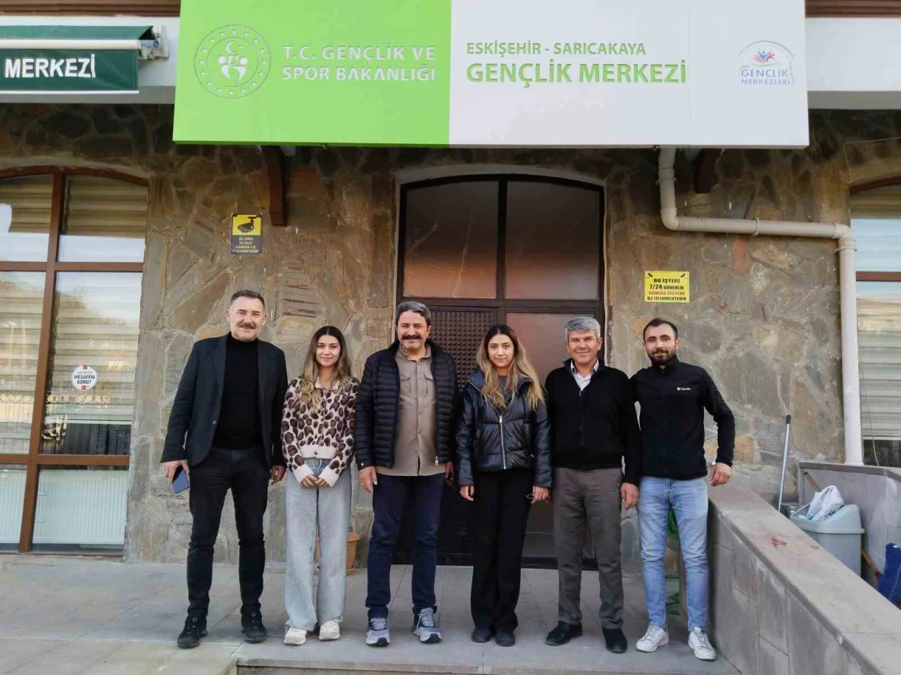 Gençlik ve Spor İl Müdürü Kalın, Sarıcakaya’daki gençlik faaliyetlerini inceledi