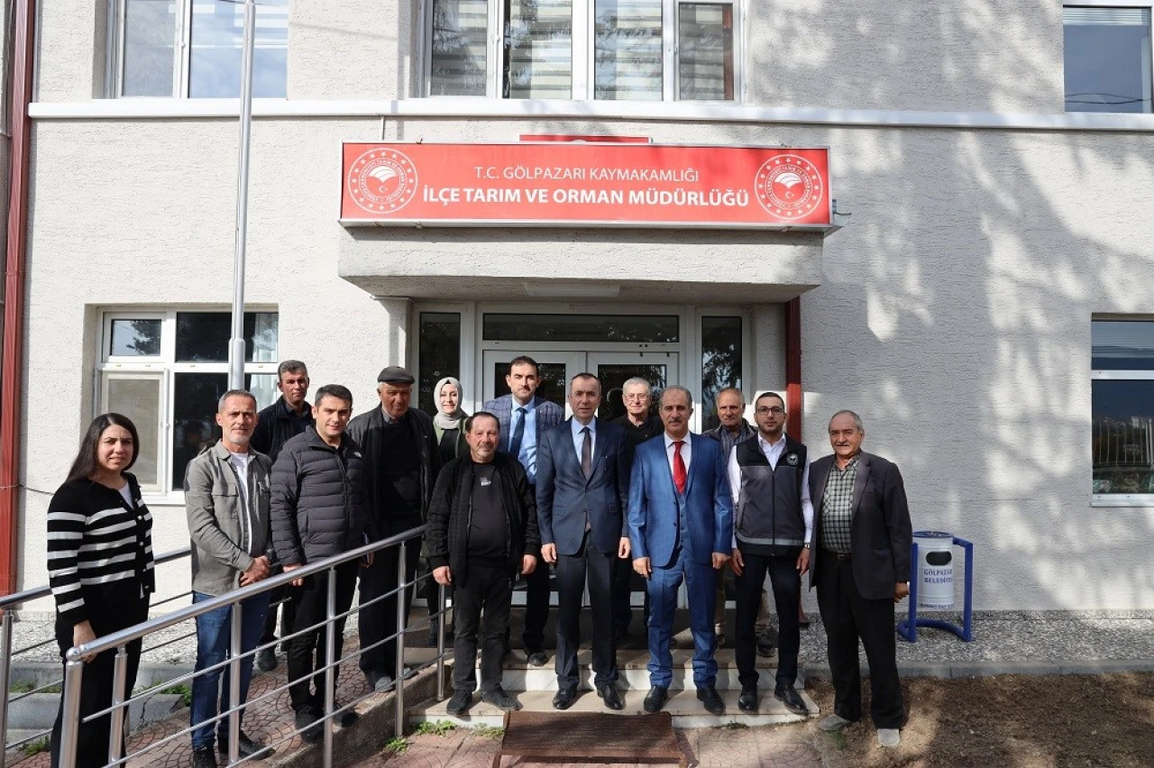 Gölpazarı’nda ceviz üreticilerinin sorunları görüşüldü