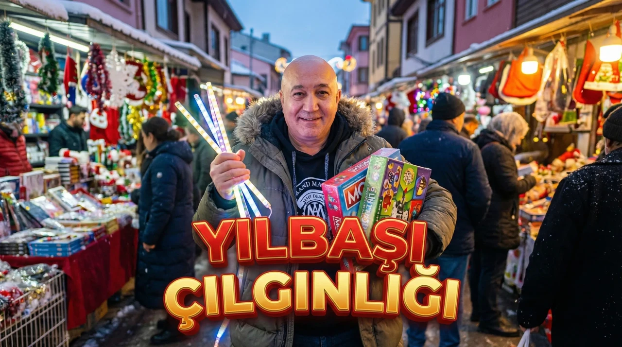 Yılbaşı öncesi hediyelik eşya ve süsleme talebi arttı