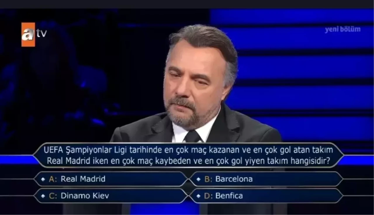 UEFA Şampiyonlar Ligi tarihinde en çok maç kazanan ve en çok gol atan takım Real Madrid iken en çok maç kaybeden ve en çok gol yiyen takım hangisidir?