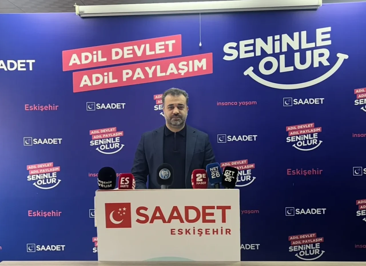 Saadet Partisi Odunpazarı İlçe Başkanı Osman Çalışkan: “Bu bütçede çiftçi yok, emekli yok, asgari ücretli yok”