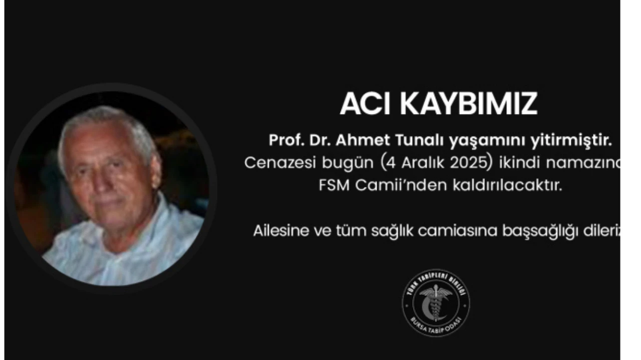 Prof. Dr. Ahmet Tunalı Kimdir, Kaç Yaşındaydı, Neden Öldü?