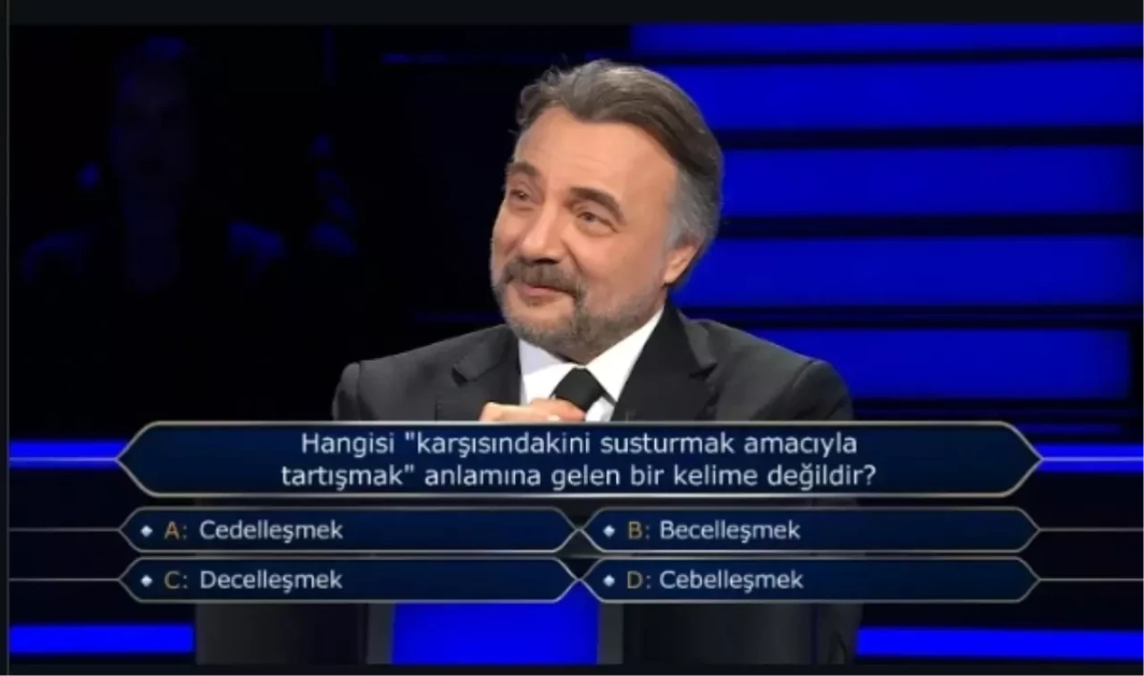 Hangisi karşısındakini susturmak amacıyla tartışmak anlamına gelen bir kelime değildir?
