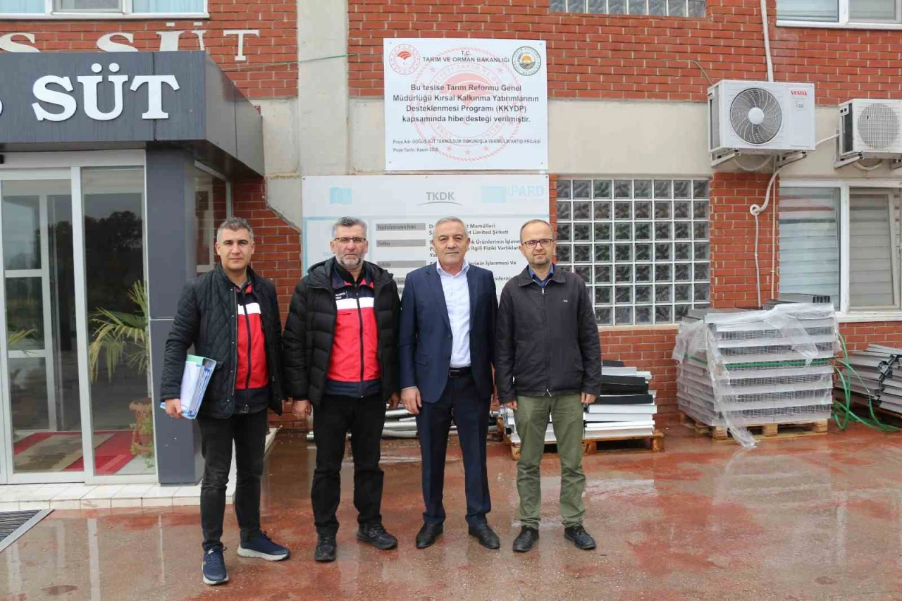 Gediz OSB’deki süt işleme tesisine 13 milyon TL’lik teknoloji yatırımı