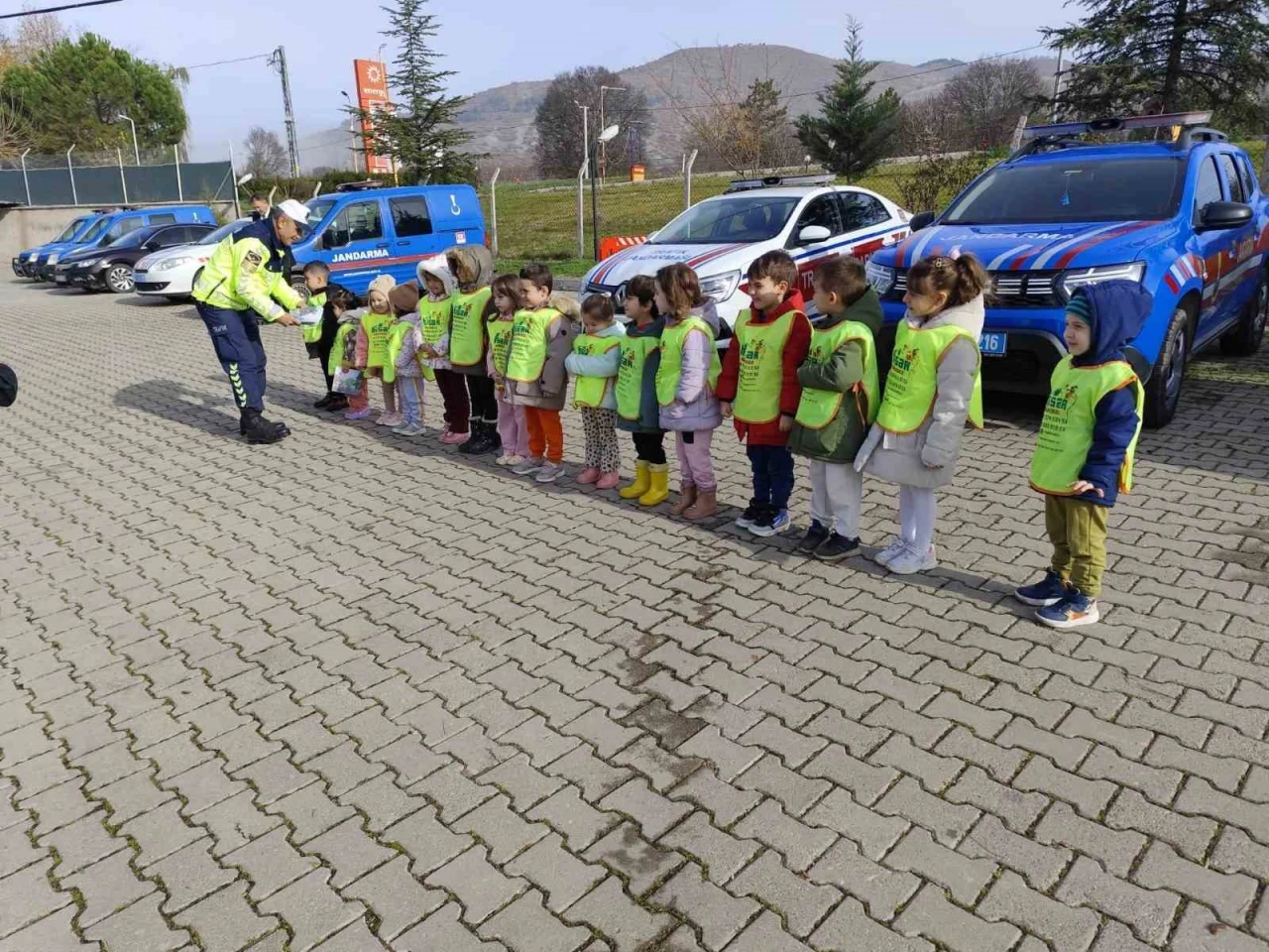 Simav’da Miniklere Trafik Eğitimi