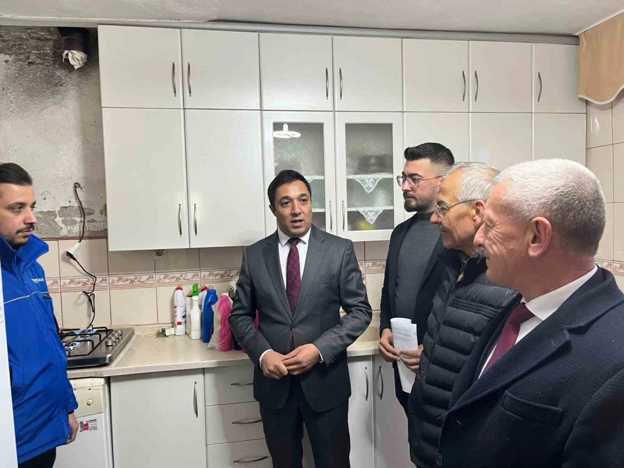 Şaphane’de Doğalgaz Sevinci: İlk Konutlara Gaz Verilmeye Başlandı