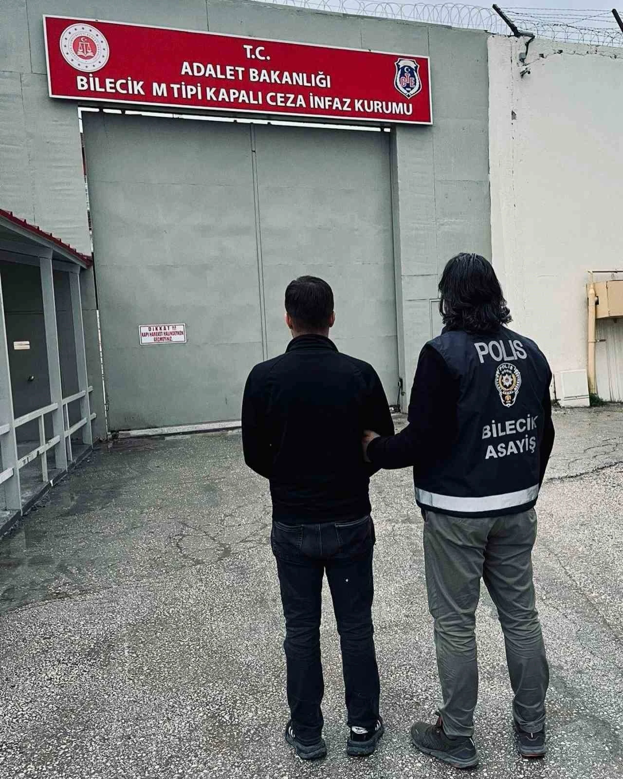 Bilecik’te 7,5 Yıl Kesinleşmiş Hapis Cezası Bulunan Hükümlü Yakalandı