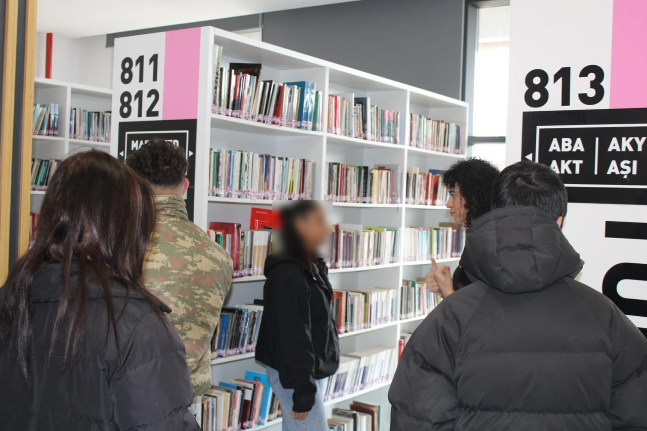 Denetimli Serbestlik Müdürlüğü’nden Çocuklara Kütüphane Ziyareti