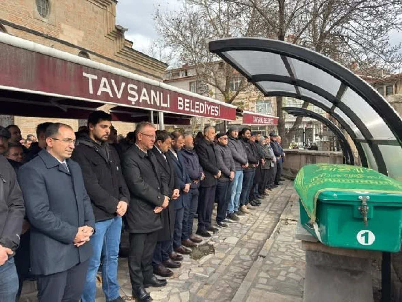 Vali Musa Işın, Tavşanlı’da İsmail Atak'ın Cenaze Törenine Katıldı